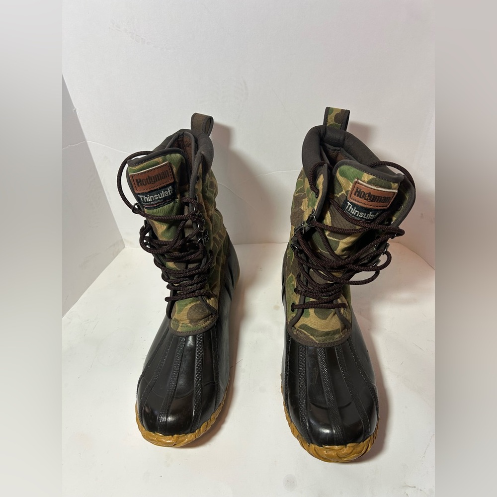 Hodgman Thinsulate Camo Steel Shank Men’s Size 10 Snow Boots